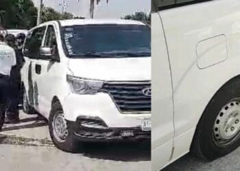 Hubo acuerdo tras conflicto entre taxistas y transportistas federales en Vidanta; se pagarán los daños