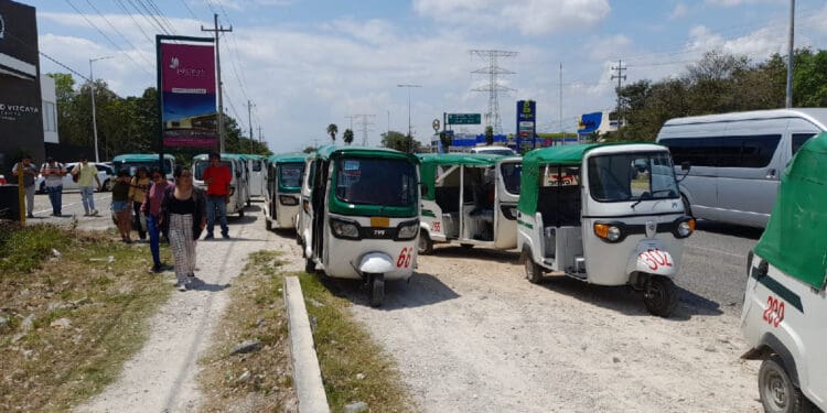 Se duplica número de mototaxis en Solidaridad, previo a censo del Imoveqroo 