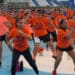 Solidarenses conmemoran Día Naranja bailando contra la violencia
