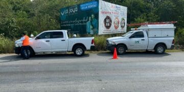 Advierte Protección Civil que apagones y cortes de energía podrían seguir en Playa del Carmen