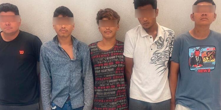 Cae presunta banda de extorsionadores y narcomenudistas que operaba en Cancún y Playa del Carmen