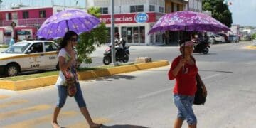 Confirma meteorólogo que continuarán las altas temperaturas durante agosto en Quintana Roo