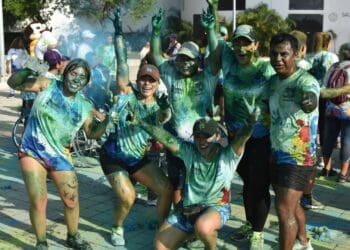 Realizan con éxito Carrera “Píntate por la Juventud”