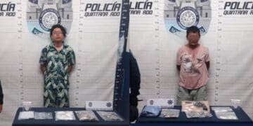 Golpe contra el narcomenudeo en Playa del Carmen: detiene a tres presuntos delincuentes y aseguran drogas