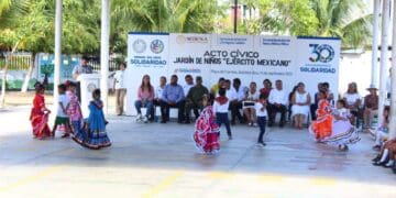 Fortalecen la cultura cívica en niñas y niños