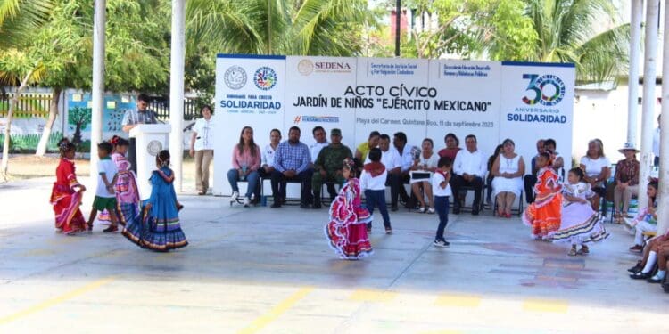 Fortalecen la cultura cívica en niñas y niños