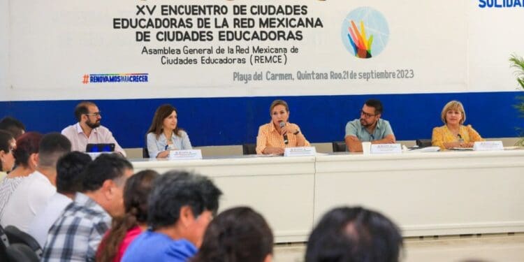 Inaugura Lili Campos XV Encuentro de Ciudades Educadoras