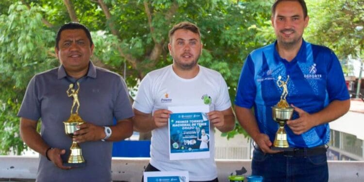 Todo listo para el Torneo Nacional de Tenis Grado 3, en Playa del Carmen