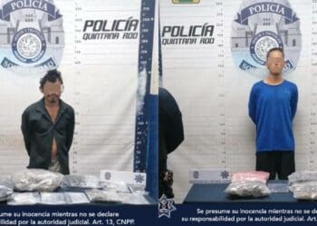 Policía Municipal detiene a presuntos narcomenudistas en distintos puntos de Solidaridad