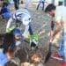 Son restauradas áreas verdes en Villas del Sol