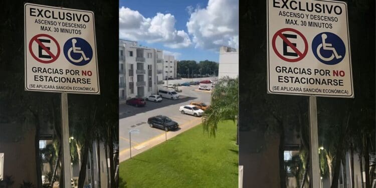 Vecinos de Olivos 2 en Playa del Carmen discriminan a niña con parálisis cerebral: le prohíben usar el estacionamiento exclusivo para personas con discapacidad