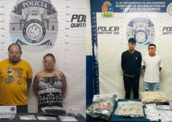 La Policía Municipal de Solidaridad cumple y da respuesta a la sociedad con resultados positivos como el aseguramiento de 5 sujetos en 3 hechos distintos