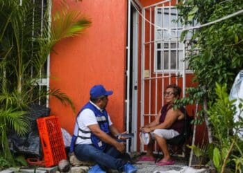 Buena aceptación de la brigada Casa por Casa del programa “PAN x tu colonia” en Solidaridad