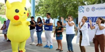 Llega Brigada por Una Niñez Feliz a Misión las Flores