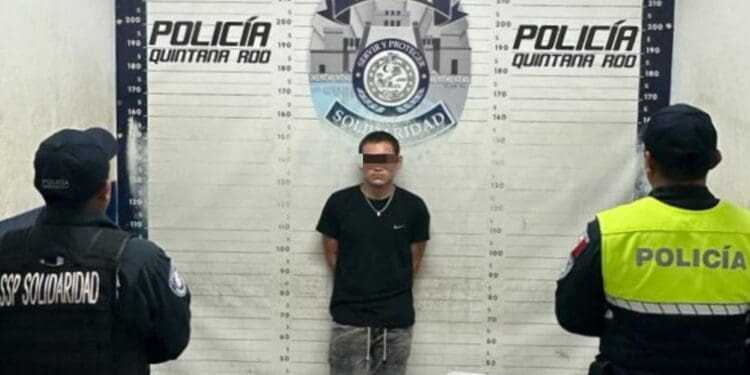 Policía Preventiva y Tránsito Municipal de Solidaridad aseguran a joven de 19 años con licencia de conducir apócrifa