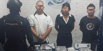 Golpe al narcomenudeo en Solidaridad: aseguran a tres personas y cientos de posibles narcóticos