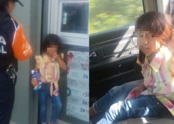 La Policía de Solidaridad atendió el reporte de una niña extraviada en la colonia Colosio, a quien le brindaron protección y resguardo