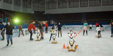 Playa del Carmen tendrá de nueva cuenta su pista de patinaje esta temporada navideña: Lili Campos