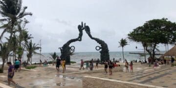 Se esperan bajas temperaturas en Playa del Carmen para recibir al 2024