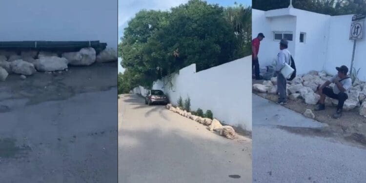 VIDEO: Señalan al hotel The Fives de apoderarse de acceso público a la playa de Xcalacoco, en Playa del Carmen