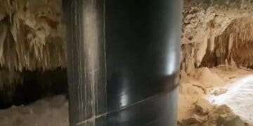 Denuncian ambientalistas que miles de estructuras metálicas del Tren Maya dañan cenotes y el Gran Acuífero Maya