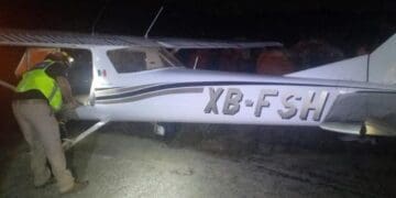 Reportan aterrizaje de emergencia de una avioneta en Calica en Playa del Carmen
