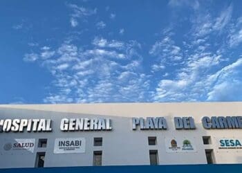 Reportan un caso de Covid-19 en el Hospital General de Playa del Carmen en lo que va de 2024