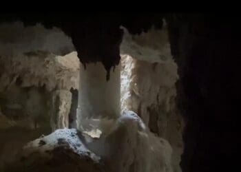 Denuncian ambientalistas que obras del Tren Maya perforaron la cueva Dos Balas