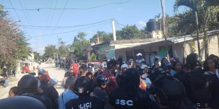 Operativo de desalojo en Playa del Carmen fue apegado a la ley; invadieron terrenos ejidales