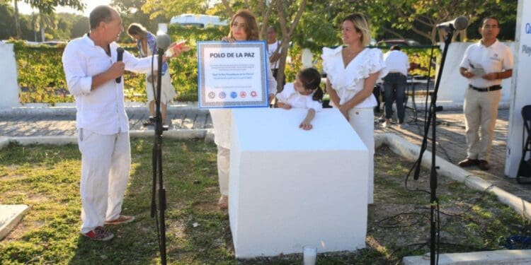 Siembran segundo Polo de Paz en Solidaridad