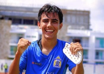 Conoce a Adonai García, solidarense de 16 años que ya debutó con el Inter Playa del Carmen