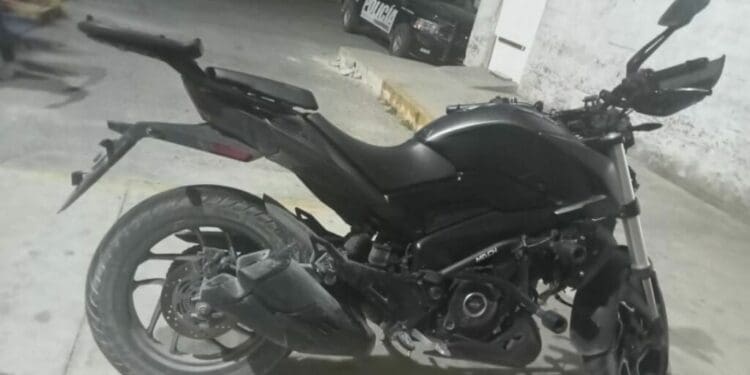 Policía de Solidaridad recupera motocicleta robada; incluyó captura del presunto ladrón