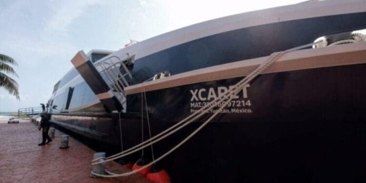 Xcaret Xailing iniciaría el cruce Cozumel-Playa del Carmen este lunes 11 de marzo