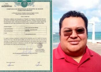 Jose Luis Chacon deudor alimentario exhibido.