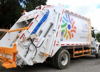 Efectiva recolección de basura en Solidaridad