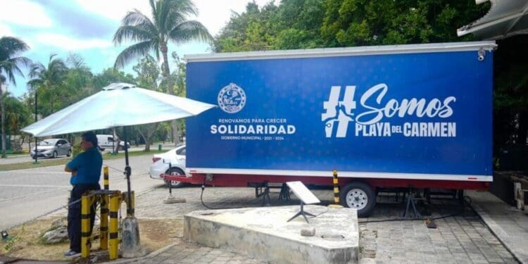 Acercan trámites a colonias de Solidaridad