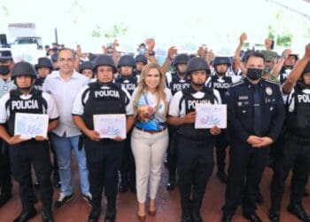 Lili Campos consolida una Policía Municipal equipada y eficiente