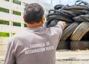 Llantatón acopió más de mil llantas