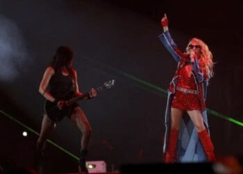 Paulina Rubio en concierto público