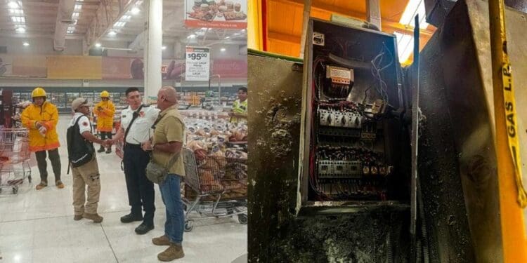 Atienden de forma rápida y eficiente corto circuito en Plaza las Américas de Playa del Carmen