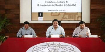 Cabildo aprueba firma de convenios entre el Ayuntamiento de Solidaridad y dependencias federales