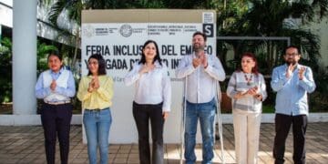 Estefanía Mercado pone en marcha la Feria Inclusiva del Empleo y Brigada de Salud Integral