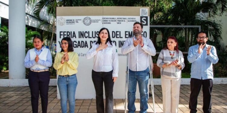 Estefanía Mercado pone en marcha la Feria Inclusiva del Empleo y Brigada de Salud Integral