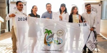 Recibe Solidaridad 13 certificaciones de Playas Platino