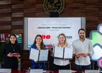 ADO se suma a la promoción turística de la marca Ciudad Playa del Carmen y la App “Let´s Playa”