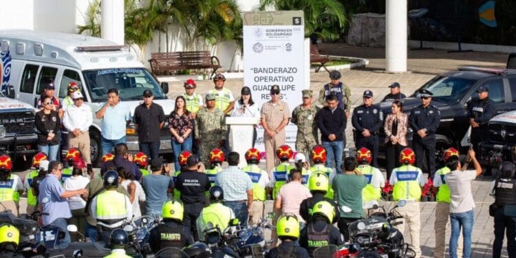 Estefanía Mercado pone en marcha el operativo Guadalupe-Reyes