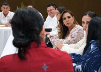 Bajo el liderazgo y la coordinación de Mara Lezama estamos construyendo la paz en Playa del Carmen: Estefanía Mercado
