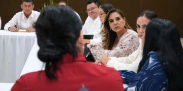 Bajo el liderazgo y la coordinación de Mara Lezama estamos construyendo la paz en Playa del Carmen: Estefanía Mercado