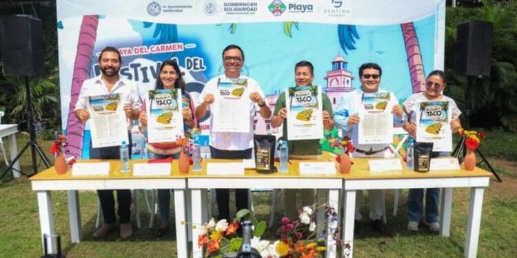 Explosión de sabores en Playa del Carmen con el Primer Festival del Taco