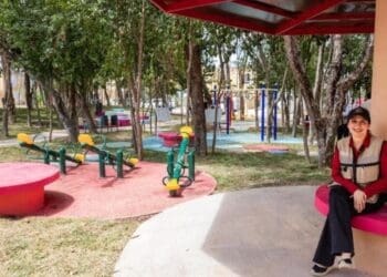 Estefanía Mercado devuelve renovado parque Las Grullas, en Villas del Sol, a sus verdaderos dueños: ¡El pueblo!